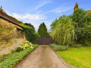 Driveway entrance at 2 Willoughby Road Morcott for sale with Eastaway Property Stamford
