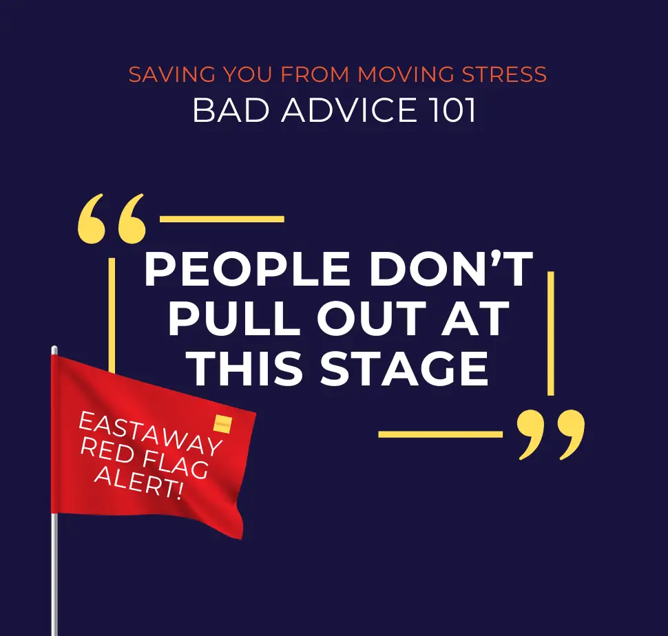 Bad Advice 101:People don't pull out at this stage